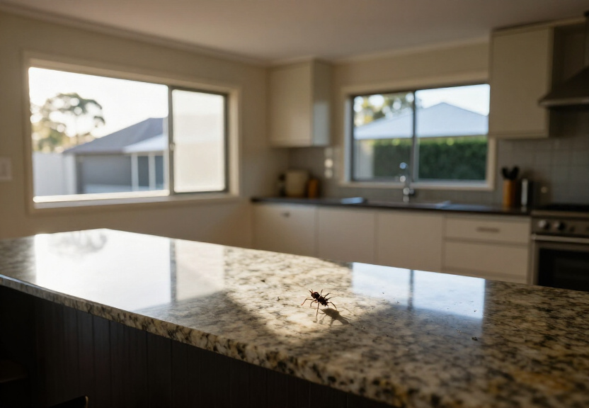 Pest-free kitchen in Nelson after treatment