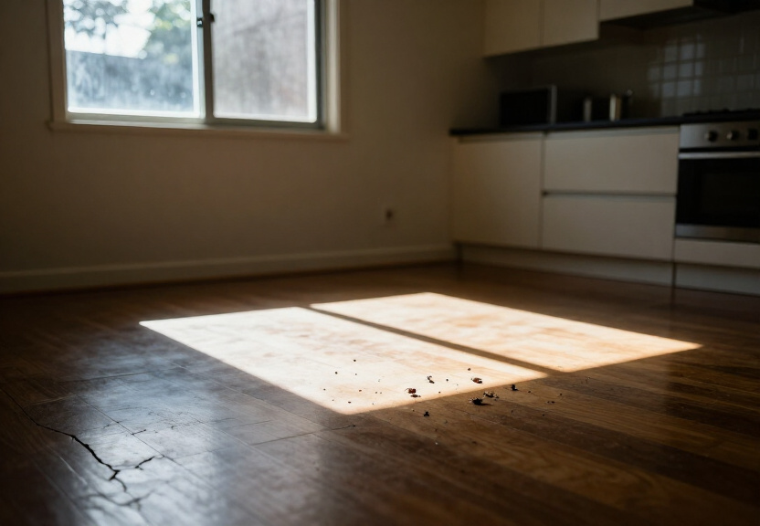 Cockroach infestation in a Nelson kitchen before treatment